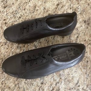 Mephisto Black Flat Laceup